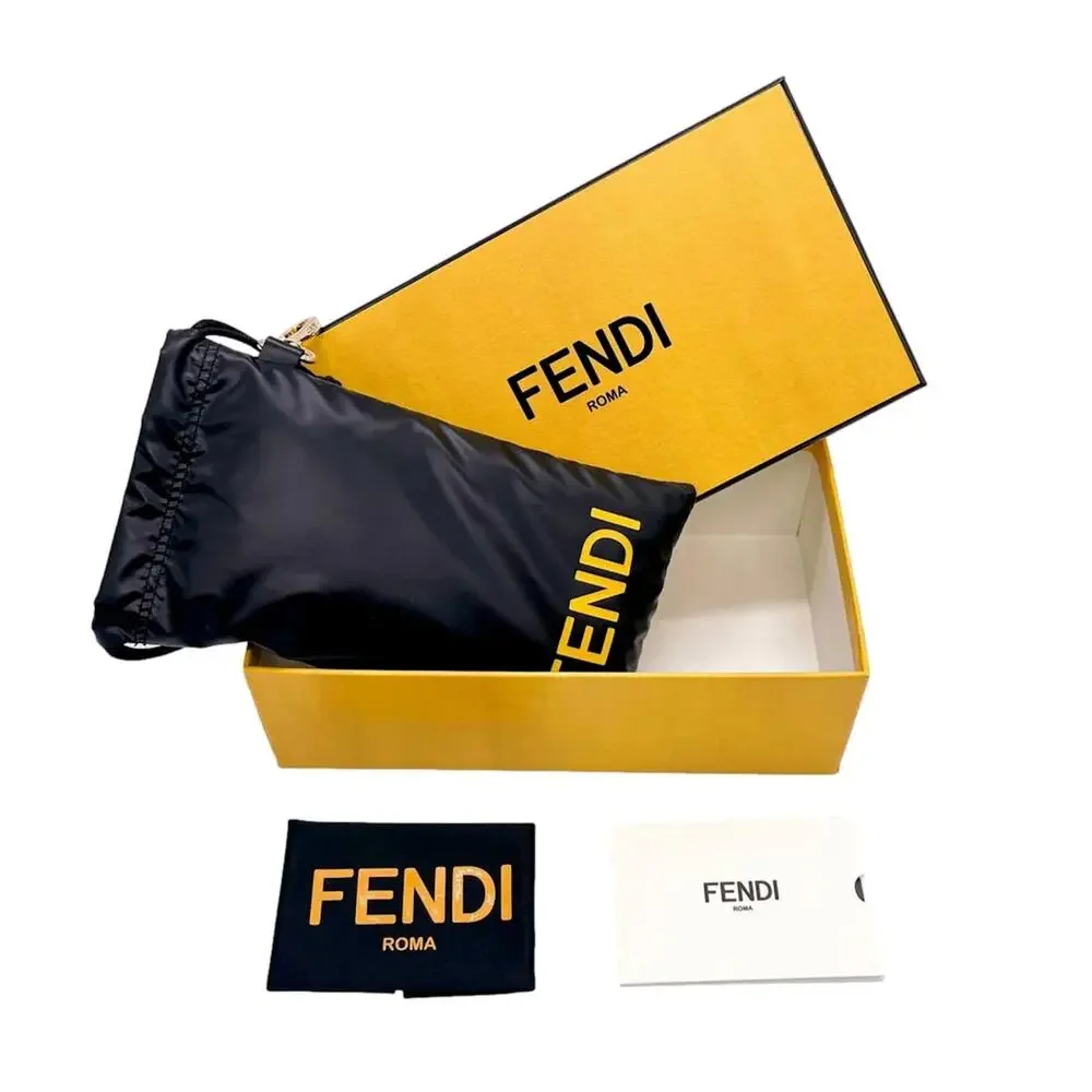 NEW Fendi FE40176U Crystal Mask Sunglasses Green $1210